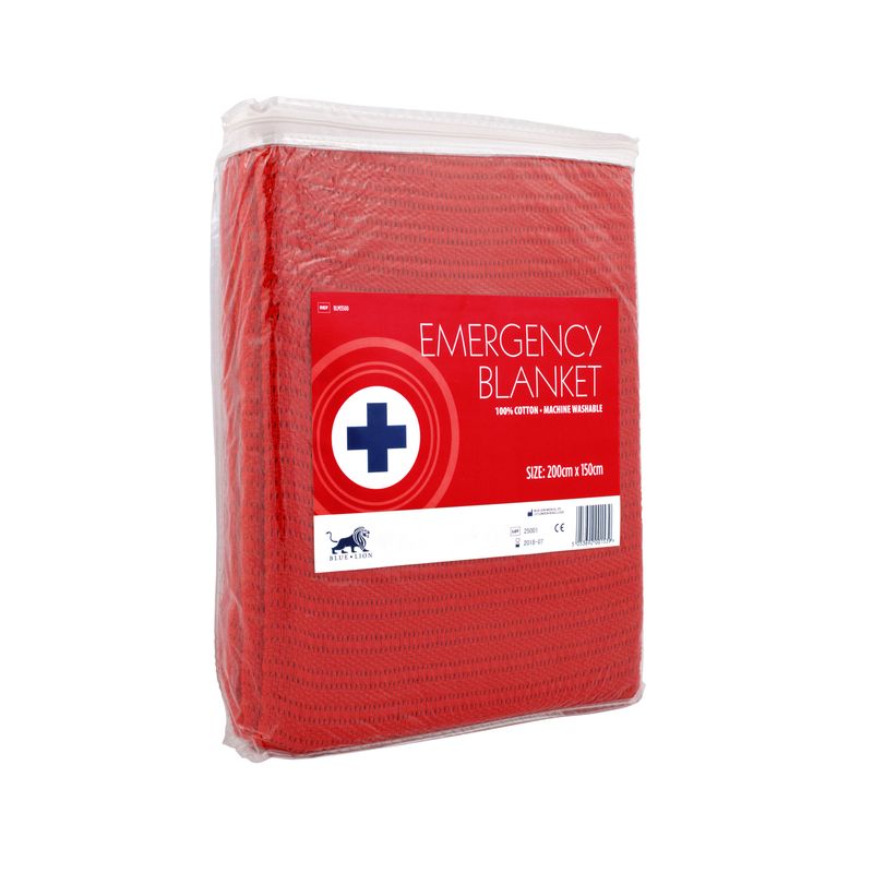 Blue Lion Emergency First Aid Blanket (Red)